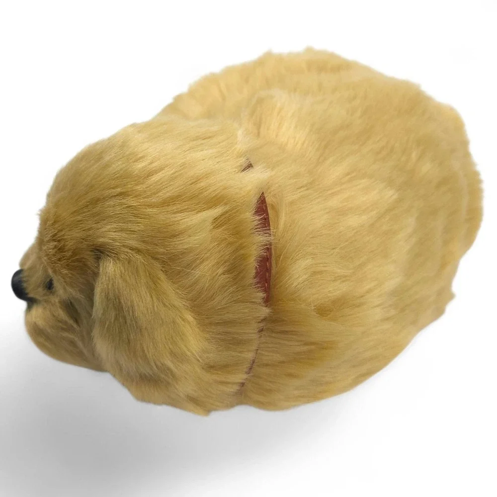 Perfect Petzzz Golden Retriever Sleeping Breathing Puppy Dog Plush Toy Tested